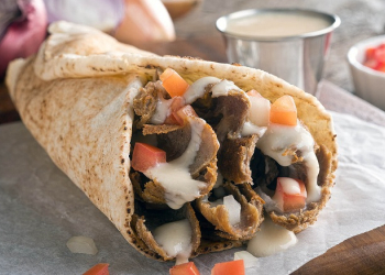 Donair sandwich