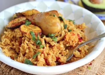 Arroz Atollado Pollo y Chorizo