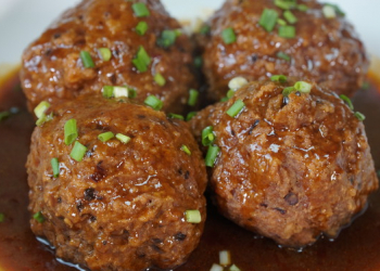 Chinese pork meatballs