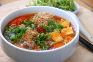 Rice Vermicelli Soup Bún Riêu