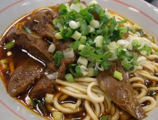 Taiwanese beef noodle soup(牛肉麵)