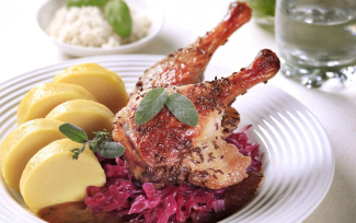 Bohemian Roast Duck (Pecena Kachna)