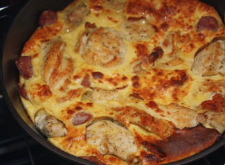 Kvrguša  (Bosnian Chicken Pie)