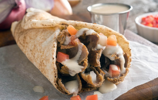 Donair sandwich