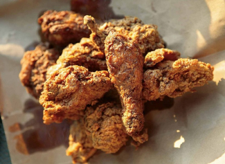 Cajun brined fried chicken