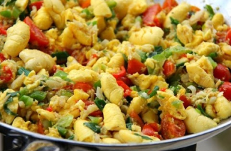 Ackee and saltfish