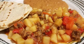 Picadillo de papa