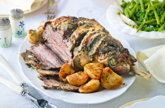 Roast lamb