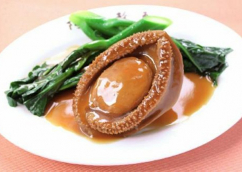 Bào ngư xốt súp gà dầu hào