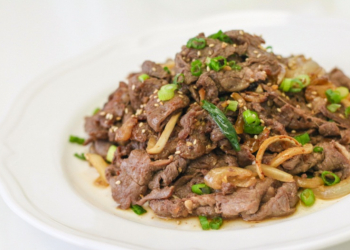 Bò xào Bulgogi Hà Quốc