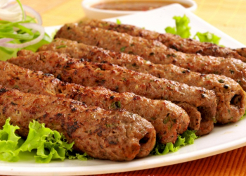 Món thịt cừu nướng Lule kebab