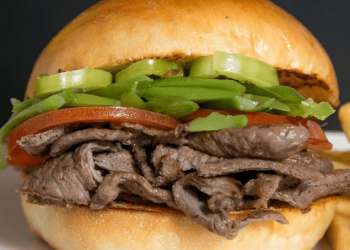 Bánh mì kẹp thịt Churrasco Chile