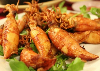 Mực cơm chiên nước mắm