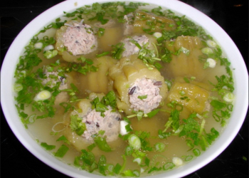 Canh khổ qua dồn thịt