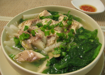 Canh cá rô cải xanh