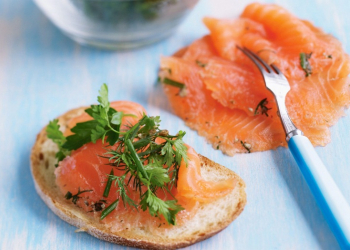 Cá hồi ướp Gravlax Thụy Điển