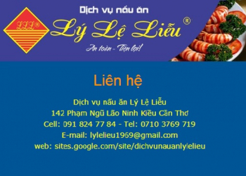 Dịch Vụ Nấu Ăn Lý Lệ Liễu