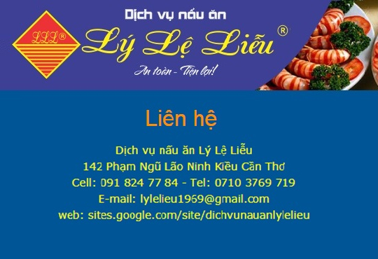 Dịch Vụ Nấu Ăn Lý Lệ Liễu