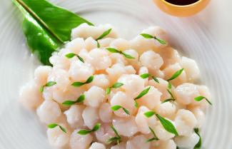 Tôm sú xào trà Long Tỉnh