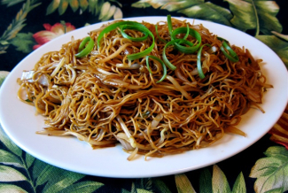 Mì xào xì dầu