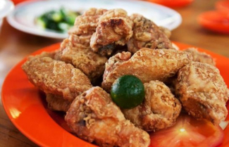 Gà chiên Singapore