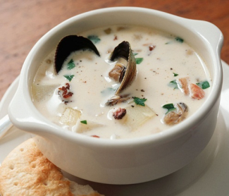 Súp nghêu Mỹ Clam Chowder