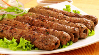 Món thịt cừu nướng Lule kebab