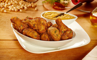 Gà chiên Frango-a-passarinho