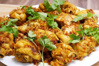 Gà xào sả ớt
