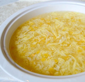 Canh trứng bắp