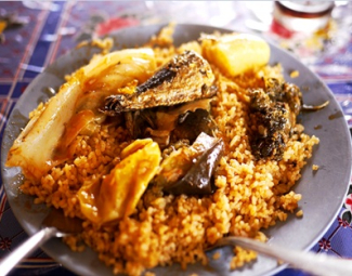 Món cơm rang Riz gras
